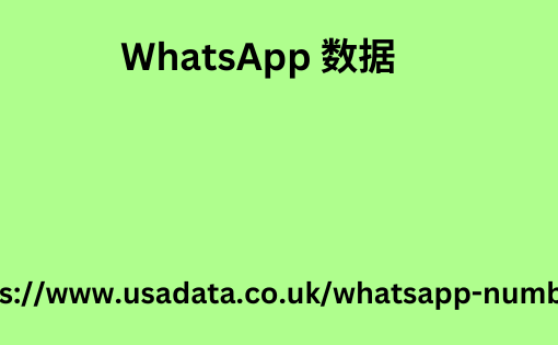 WhatsApp 数据