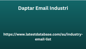 Daptar Email Industri