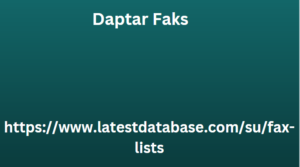 Daptar Faks