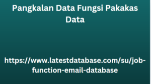 Pangkalan Data Fungsi Pakakas Data