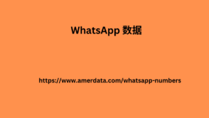 WhatsApp 数据